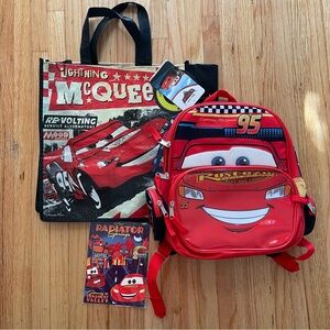Lightening McQueen Jr Backpack
